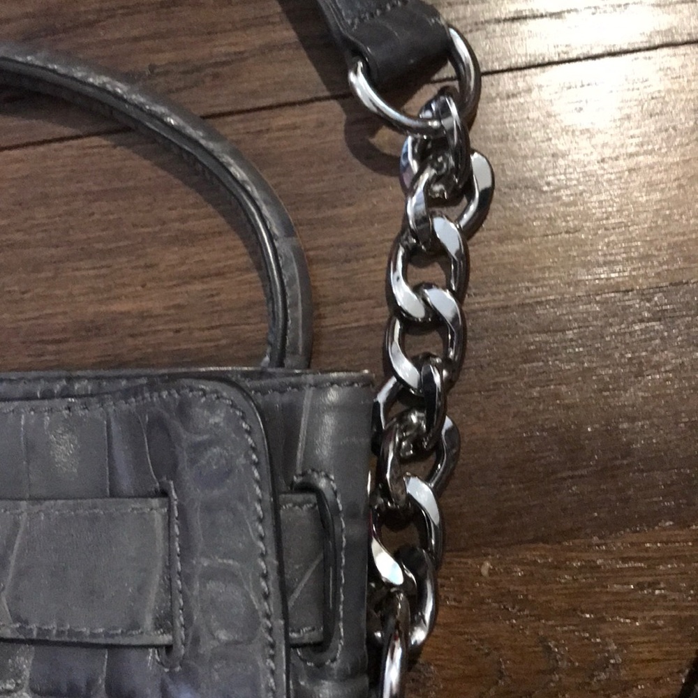 Michael Kors Grey Python Hamilton Bag - image 4